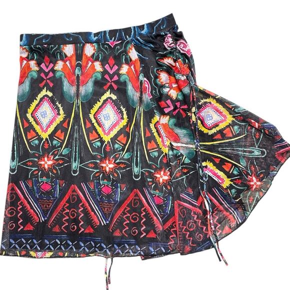Desigual Women's Short Asymmetric Frill Camelia Skirt size Medium - Picture 1 of 7